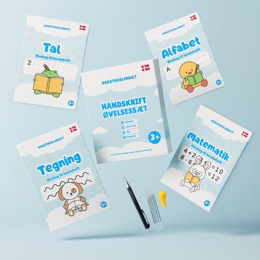 Bokstavslandet - Magisk øvesæt til håndskrift