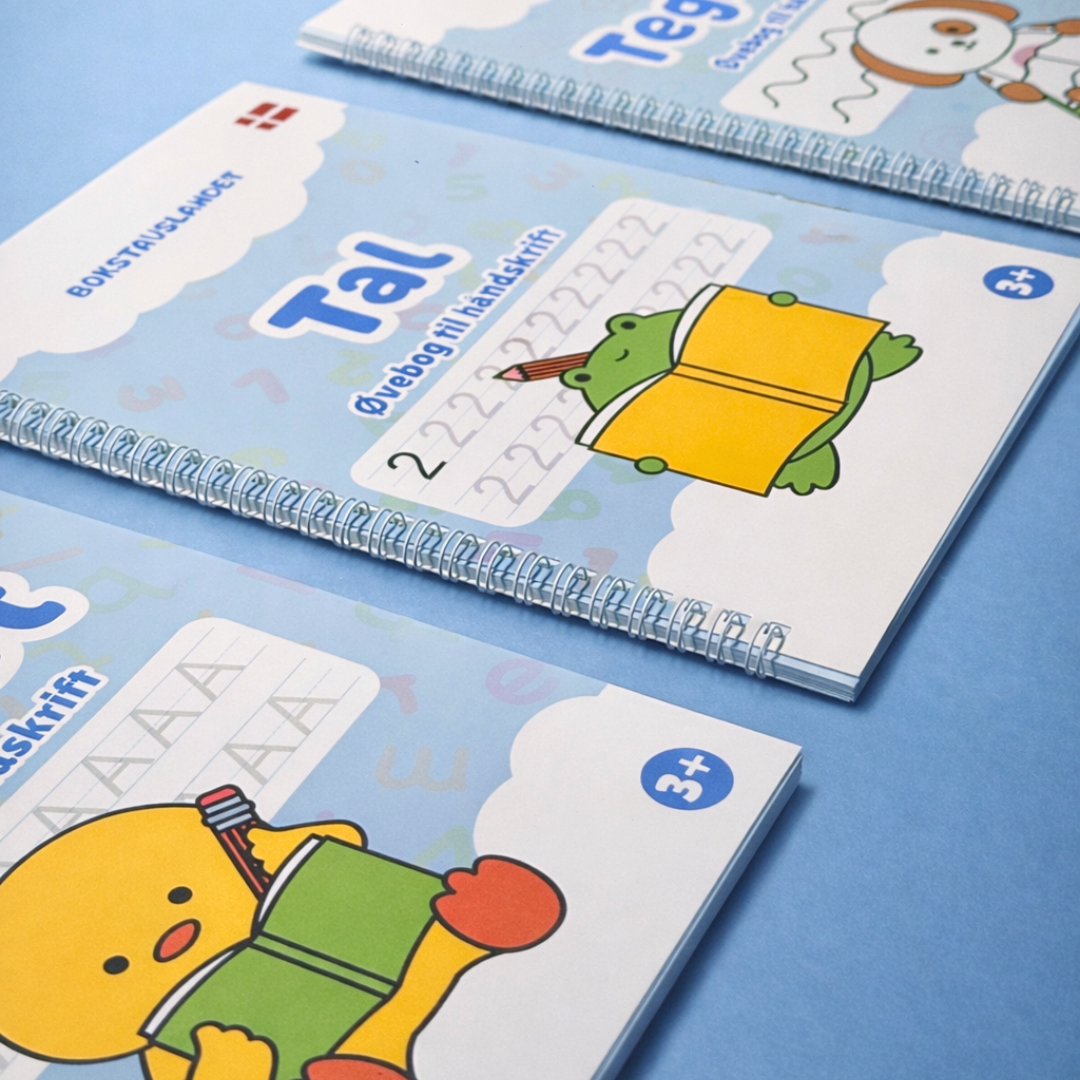 Bokstavslandet - Magisk øvesæt til håndskrift